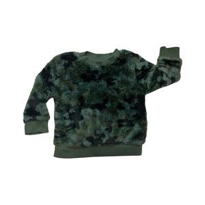 Infant Camo Fuzzy Sweatshirt - Cat & Jack - 12 Months